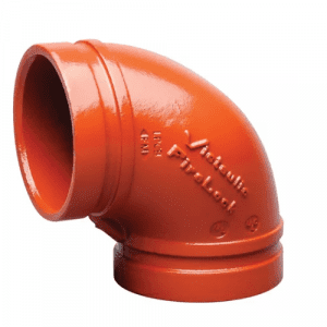 Codo ranurado Firelock de 6″ x 90°