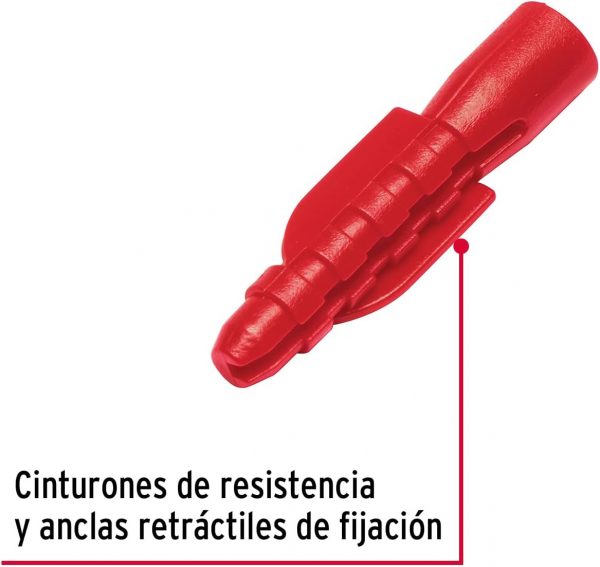 Taquetes plásticos